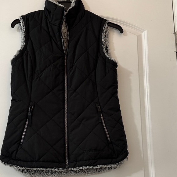 Free Country Black Vest with Fleece Lining - Picture 2 of 5